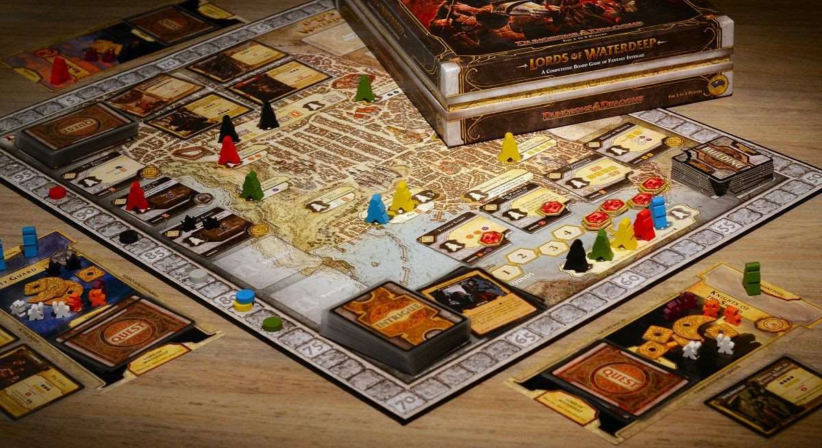 juego de mesa Lords of Waterdeep: Política y aventuras en una ciudad de fantasía