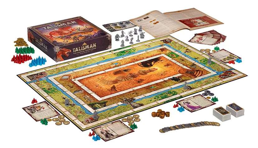 juego de mesa Talisman: Aventuras en un mundo de fantasía